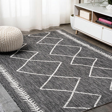 Derya Tribal Diamond Trellis Indoor/outdoor Area Rug